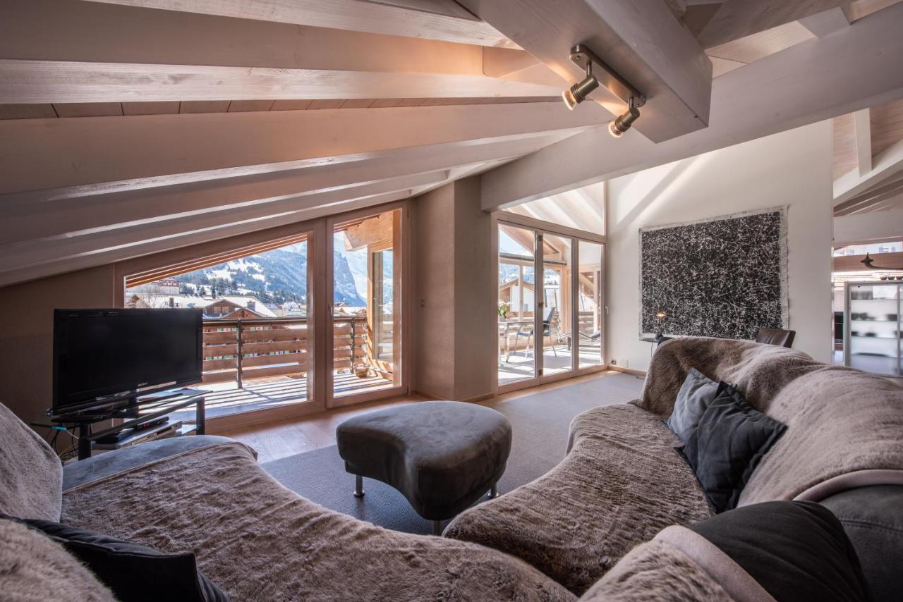 וונגן Chalet Schneehoren Penthouse מראה חיצוני תמונה