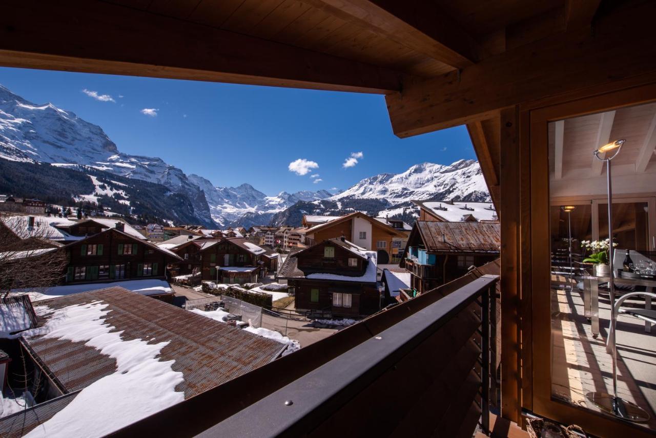 וונגן Chalet Schneehoren Penthouse מראה חיצוני תמונה